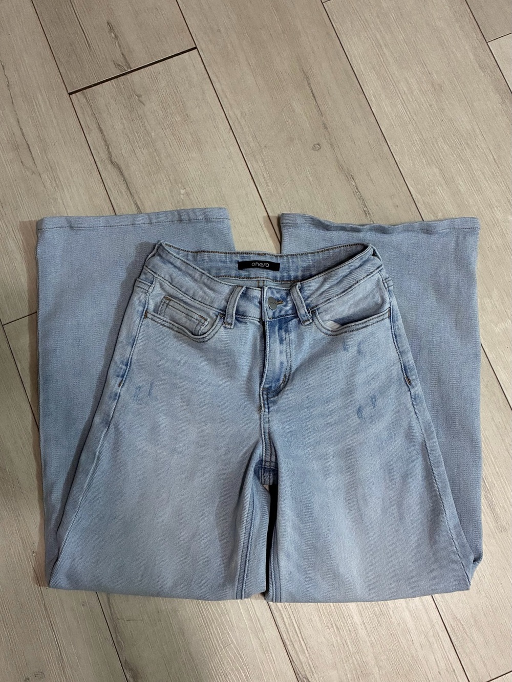 a new day Light Blue Wide Leg Jeans